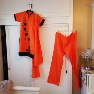 3 piece set mafe in india pavada/ saree/ lehenga